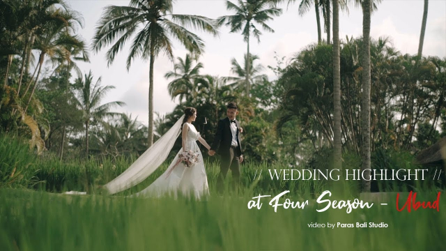 Wedding Video at Four Season – Ubud Bali