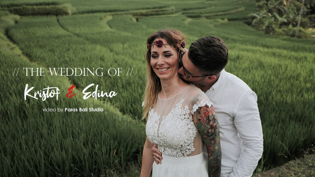 Wedding Video of Kristof & Edina at Janata Bali